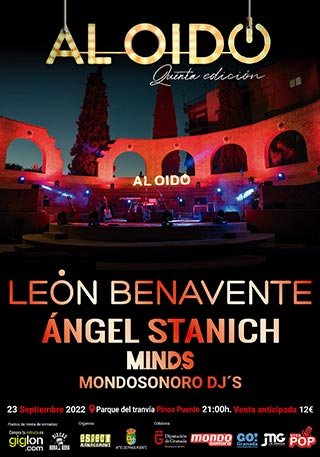 Festival Al O�do - Le�n Benavente + �ngel Stanich + MINDS - Parque del Tranv�a - Pinos Puente