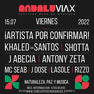 Andaluviax Festival - Beas de Granada - 15 y 16 de julio de 2022
