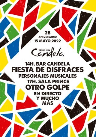 Fiesta aniversario Bar Candela - domingo 15 mayo 2022