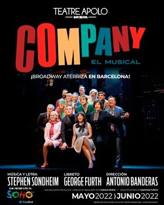 Company. El Musical - Teatre Apolo Barcelona