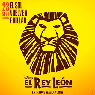 El Rey León. El Musical. Teatro Lope de Vega Madrid 2023