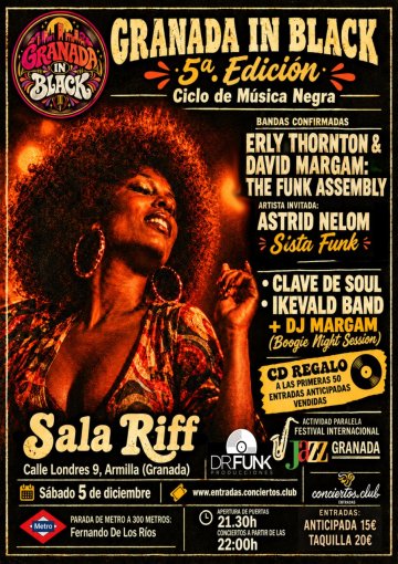 Granada in Black - Sala Riff - 5 diciembre 2026