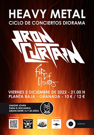 Iron Curtain - Planta Baja Granada - 2 Diciembre