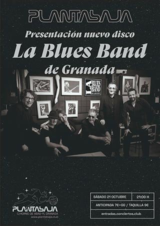 La Blues Band de Granada - Sala Planta Baja - 21 octubre 2023