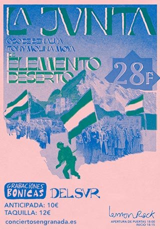 La Jvunta + Elemento Deserto - 28 Febrero 2023 - Lemon Rock