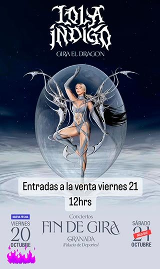 Lola Indigo - Palacio Deportes Granada - 20 octubre 2023