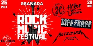 Rock Music Festival - 25 mayo 2024 - Sala El Tren