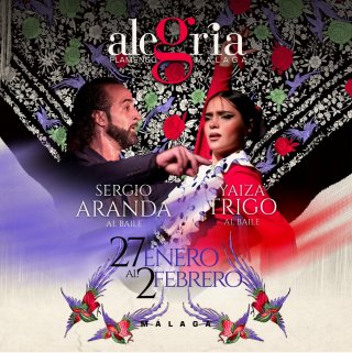 Alegría. Flamenco y Gastronomía. Málaga - 3 sesiones diarias