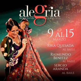 Alegría. Flamenco y Gastronomía. Málaga - 4 sesiones diarias