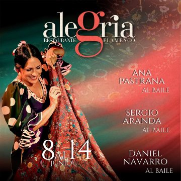 Alegría. Flamenco y Gastronomía. Málaga - 4 sesiones diarias