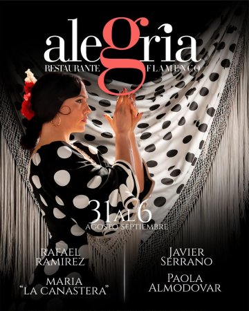 Alegría. Flamenco y Gastronomía. Málaga - 4 sesiones diarias