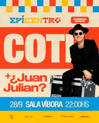 Coti + Juan Julián - Sala Víbora Granada - 28 septiembre 2024