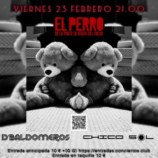 D'Baldomeros + Chico Sol en El Perro madrid - 23 febrero 2024