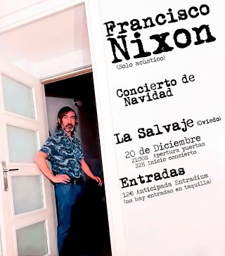 Francisco Nixon (Australian Blonde) en La Salvaje, Oviedo (Asturias) 20 diciembre 2024