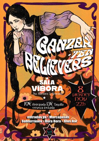 Ganzer + Ten Believers en Sala Víbora - 8 noviembre 2024