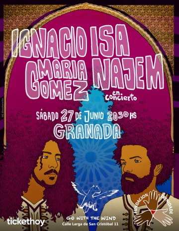 Ignacio María Gómez y Isa Najem - 27 junio 2026 - Go With the Wind
