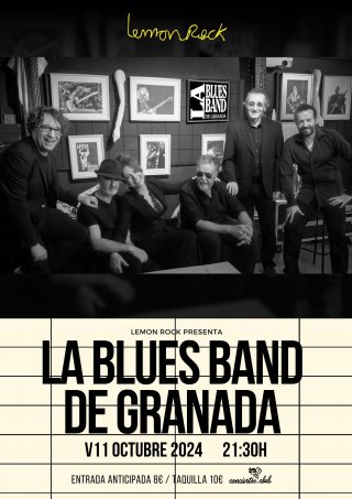 La Blues Band de Granada - Lemon Rock - 11 octubre 2024