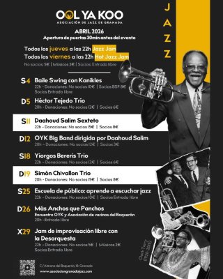 Conciertos de Jazz Ool Ya Koo