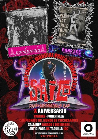 Punkpinella + Panrike - Sala Riff Granada - 7 diciembre 2024