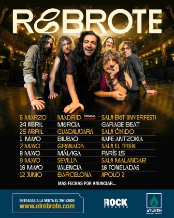 Rebrote - Sala El Tren Granada - 7 mayo 2025