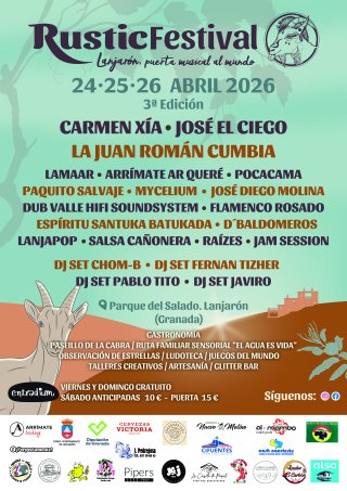 Rustic Festival - Lanjarón abril 2026