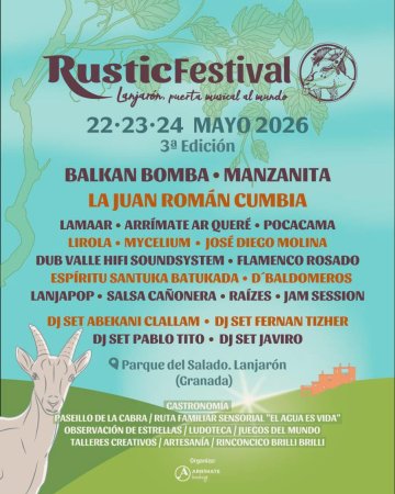 Rustic Festival - Lanjarón mayo 2026