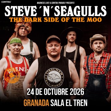 Steve 'n' Seagulls - Granada 24 octubre 2026