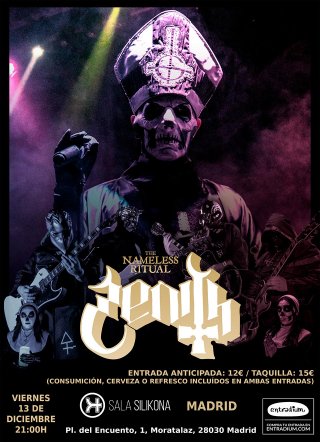 Zenith. Tributo a Ghost en Silikona Madrid