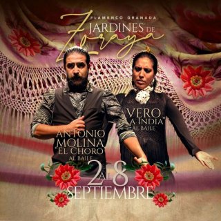 Jardines de Zoraya - Espectáculos flamencos diarios - 2 sesiones - 18h y 20h