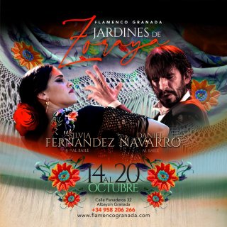 Jardines de Zoraya - Espectáculos flamencos diarios - 2 sesiones - 17.30h y 20h