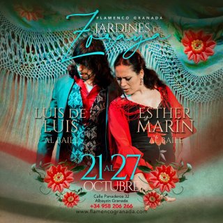 Jardines de Zoraya - Espectáculos flamencos diarios - 2 sesiones - 17.30h y 20h