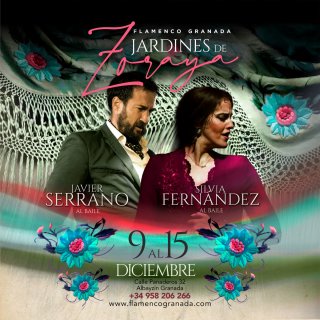 Jardines de Zoraya - Espectáculos flamencos diarios - 2 sesiones diarias - 17.30h y 20h + Sábados