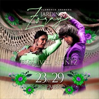 Jardines de Zoraya - Espectáculos flamencos diarios - 2 sesiones diarias - 17.30h y 20h + Sábados