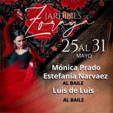 Jardines de Zoraya - Espect�culos flamencos diarios - 3 sesiones diarias - 18h, 20h y 22.30h