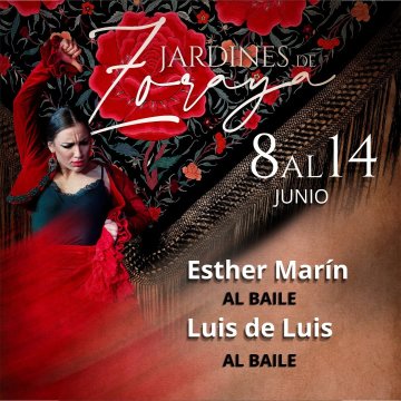 Jardines de Zoraya - Espectáculos flamencos diarios - 3 sesiones diarias - 18h, 20h y 22.30h