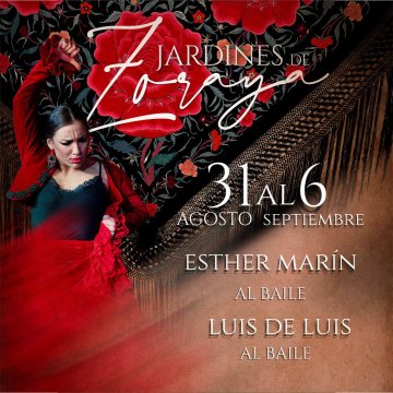 Jardines de Zoraya - Espectáculos flamencos diarios - 3 sesiones diarias - 18h, 20h y 22.30h