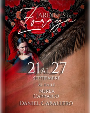 Jardines de Zoraya - Espectáculos flamencos diarios - 3 sesiones diarias - 18h, 20h y 22.30h