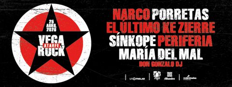 Narco + Porretas + Sínkope + Periferia + María del Mal + El Último Ke Zierre