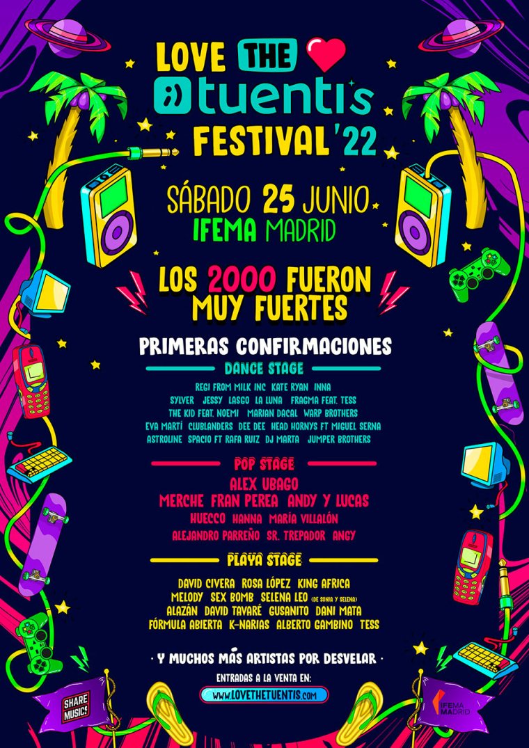 Love the Tuenti's Festival. Love The Tuenti's Festival en Wizink Center,  Madrid (Madrid) 2022 - Conciertos.Club