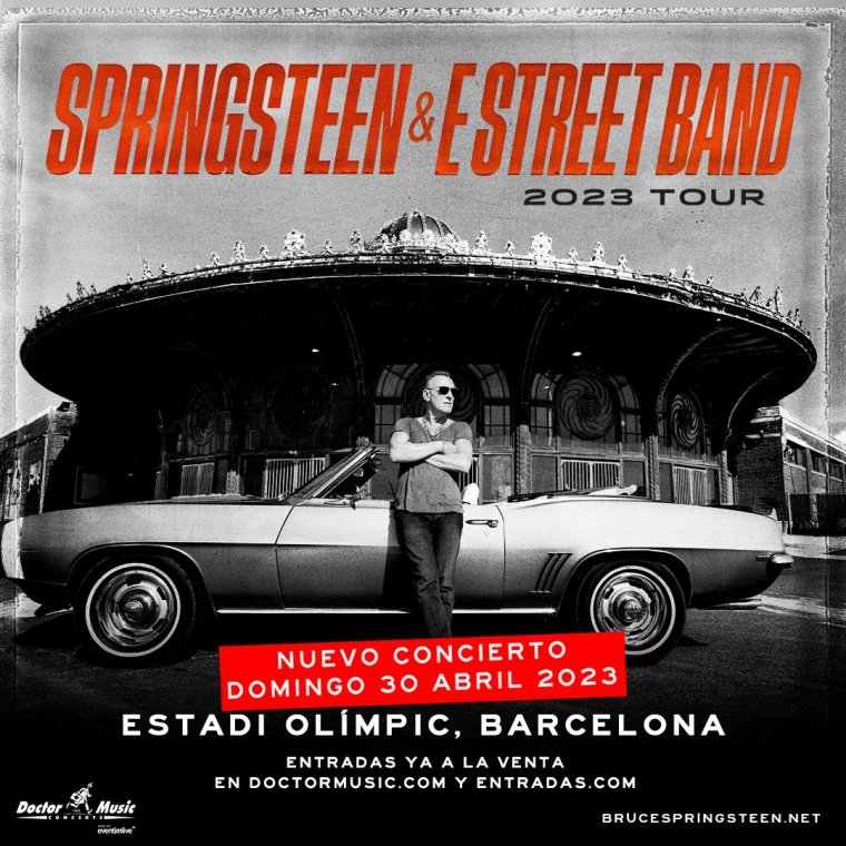 Concierto de Bruce Springsteen en Estadi Olímpic Lluís Companys