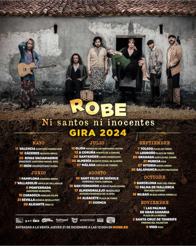 El concierto de fin de gira de Rulo en Madrid protagoniza la campaña de  promoción de Cantabria Infinita y el Año Jubilar Lebaniego 2023/24