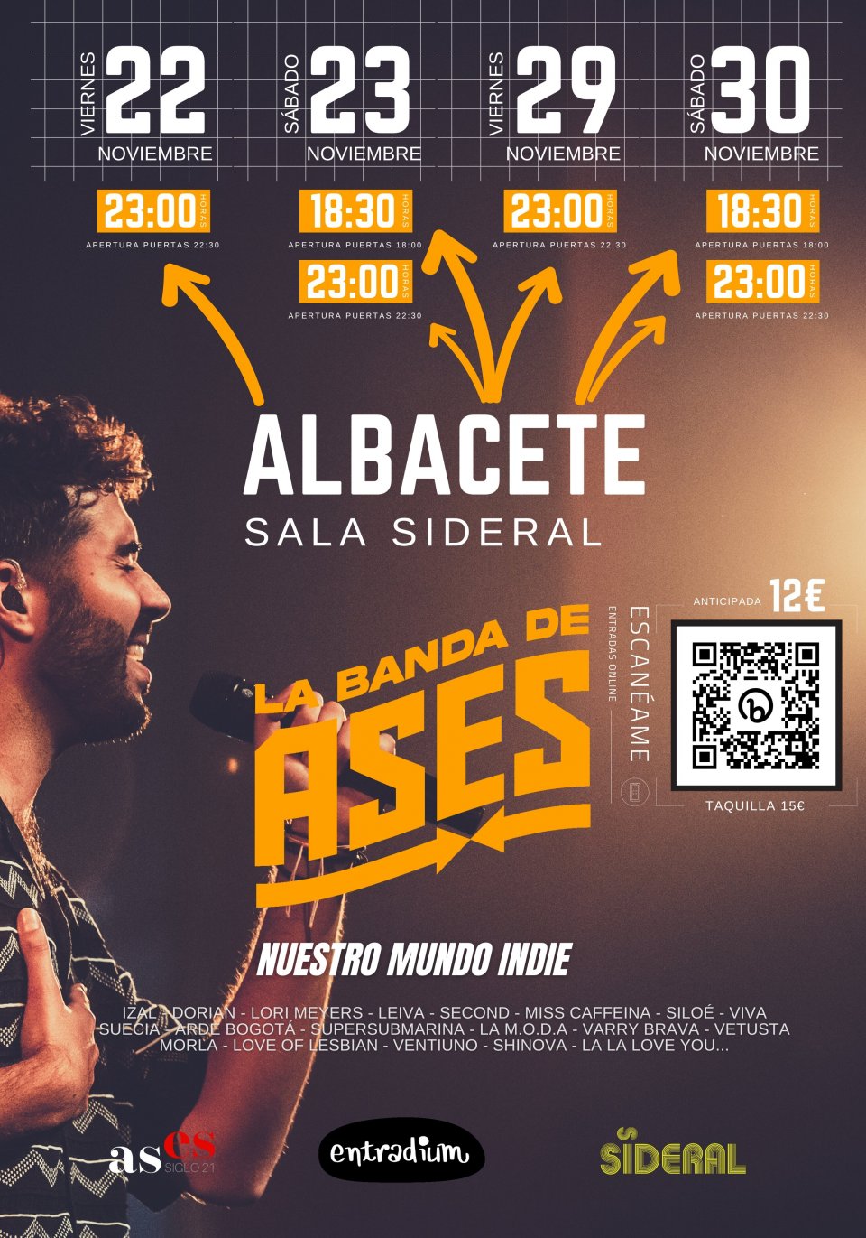 La banda de Ases. Tributo al Indie pop español