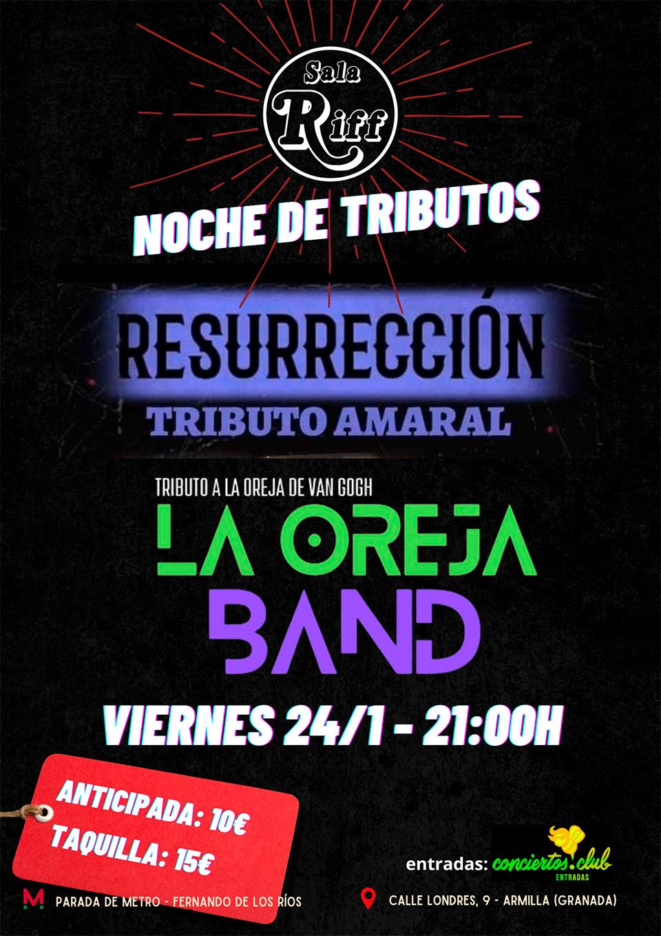 Resurrección. Tributo a Amaral