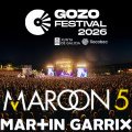 O Gozo Festival. Maroon 5 + Martin Garrix + Danny Ocean + Miriam Rodríguez + Y más...