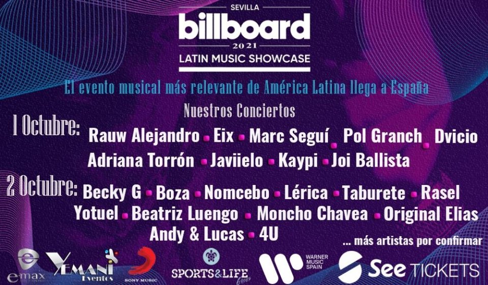 Billboard Latin Music Showcase Spain