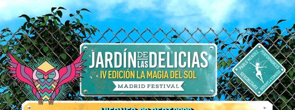 Jardín de las Delicias Madrid Festival