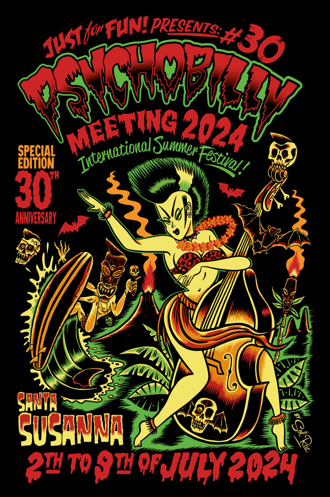 Conciertos del Festival Psychobilly Meeting 2024