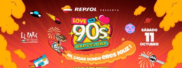 Love the 90's Barcelona