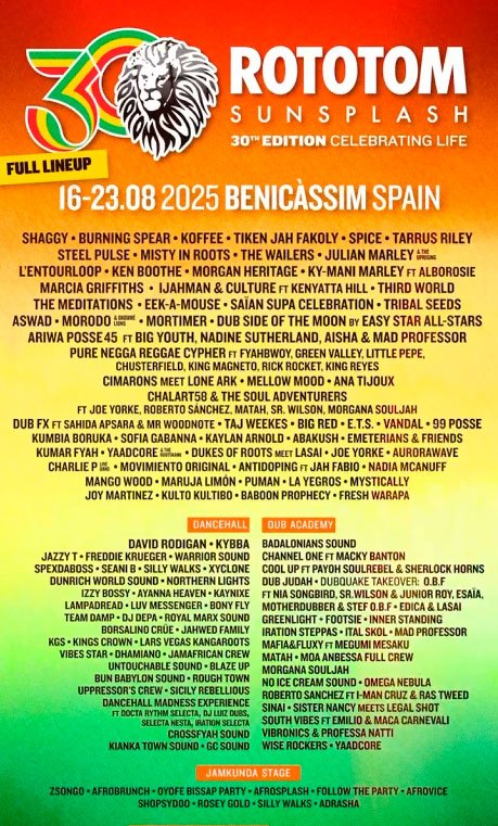 Rototom Sunsplash