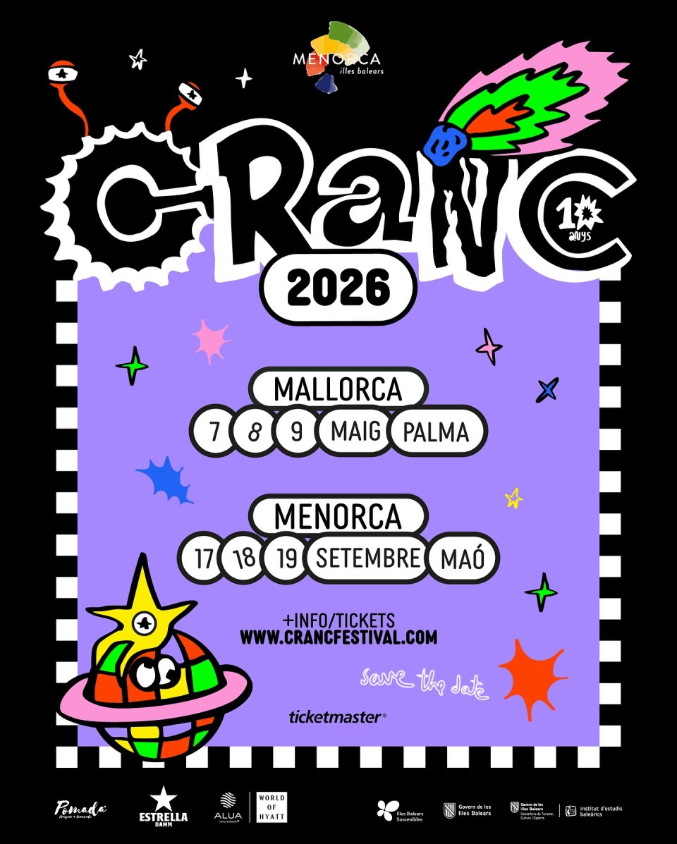 Cranc Illa de Menorca Festival